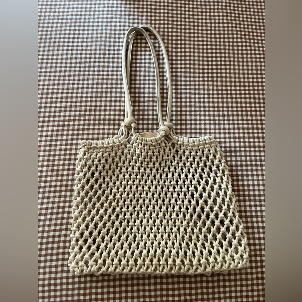 Clare V. Sandy woven tote